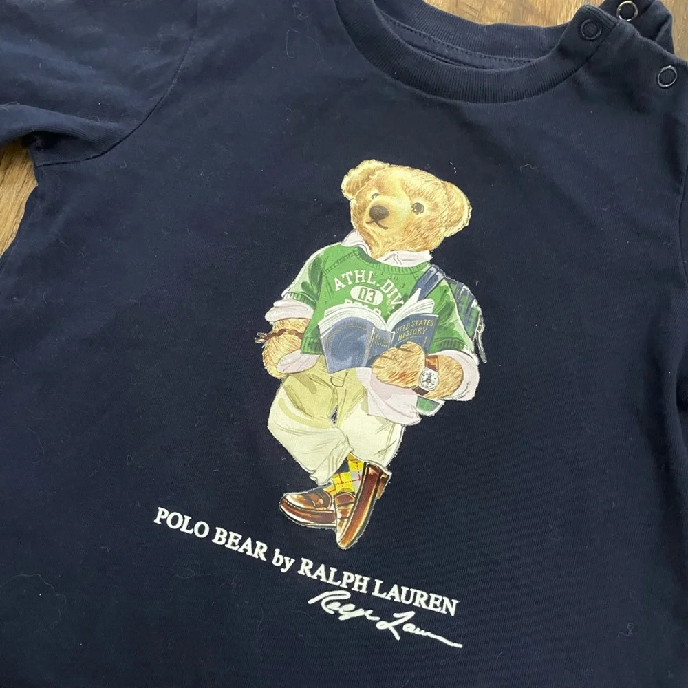 Ralph Lauren Polo Bear History scholar bear boy 9mo